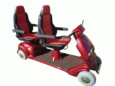 Alquiler de Scooter de Movilidad en Benidorm,  Costa Blanca, España - Doble