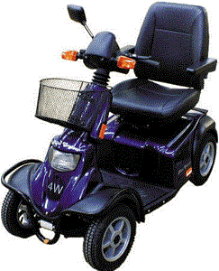 Mobility Scooter Hire In Disneyland Paris, France- Premier ,  4 wheeled