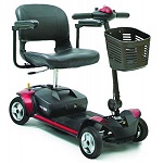 Mobility Scooter Hire in Lanzarote, Canary Islands - Portable, 4 wheeled